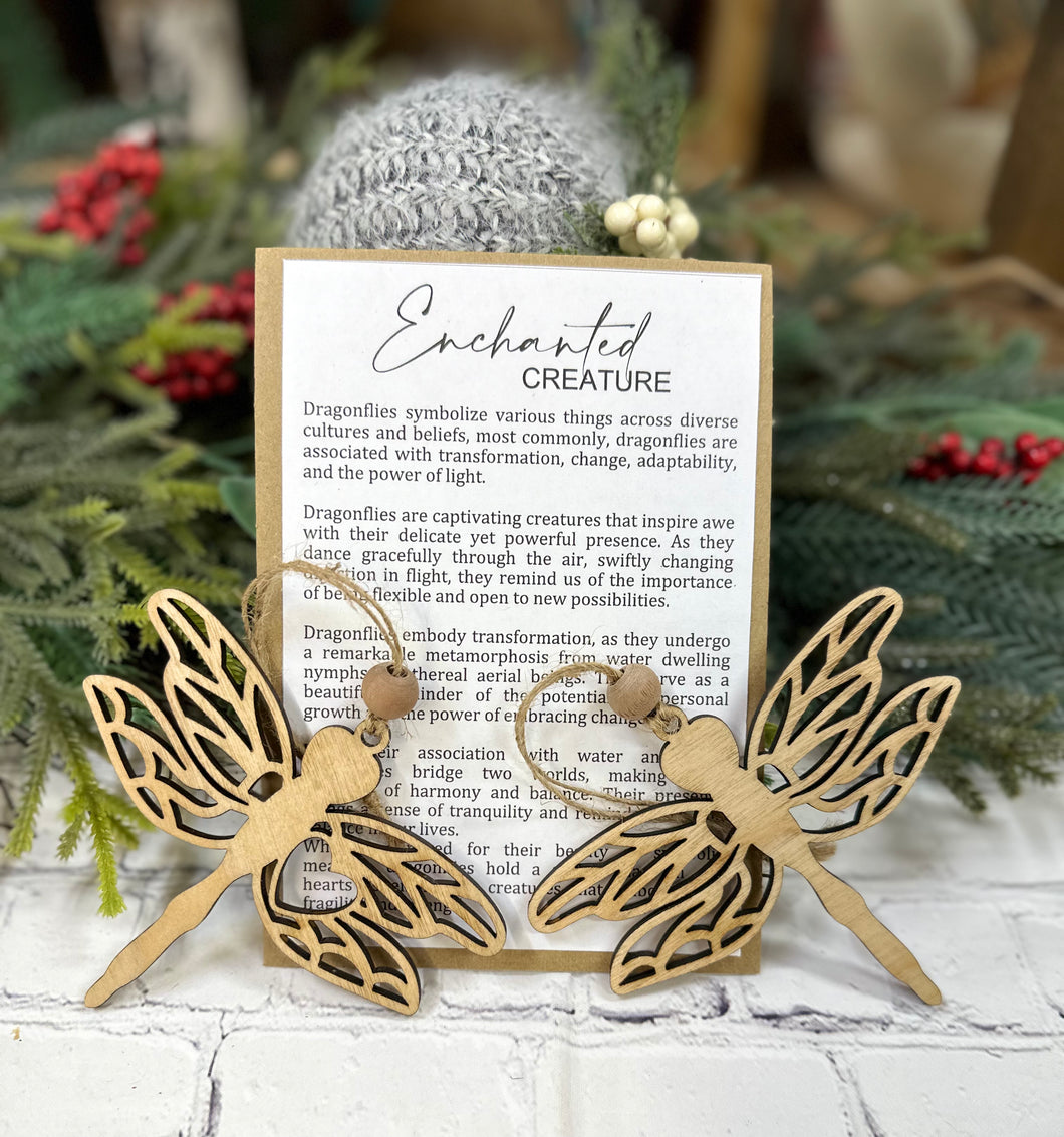 Enchanted Creature Dragonfly Ornament