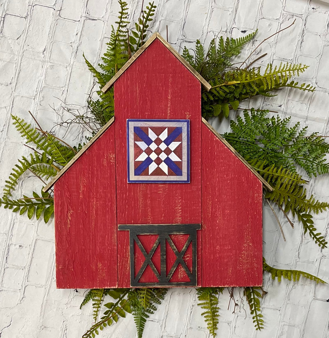 Rustic Barn Decor with Barn Quilt