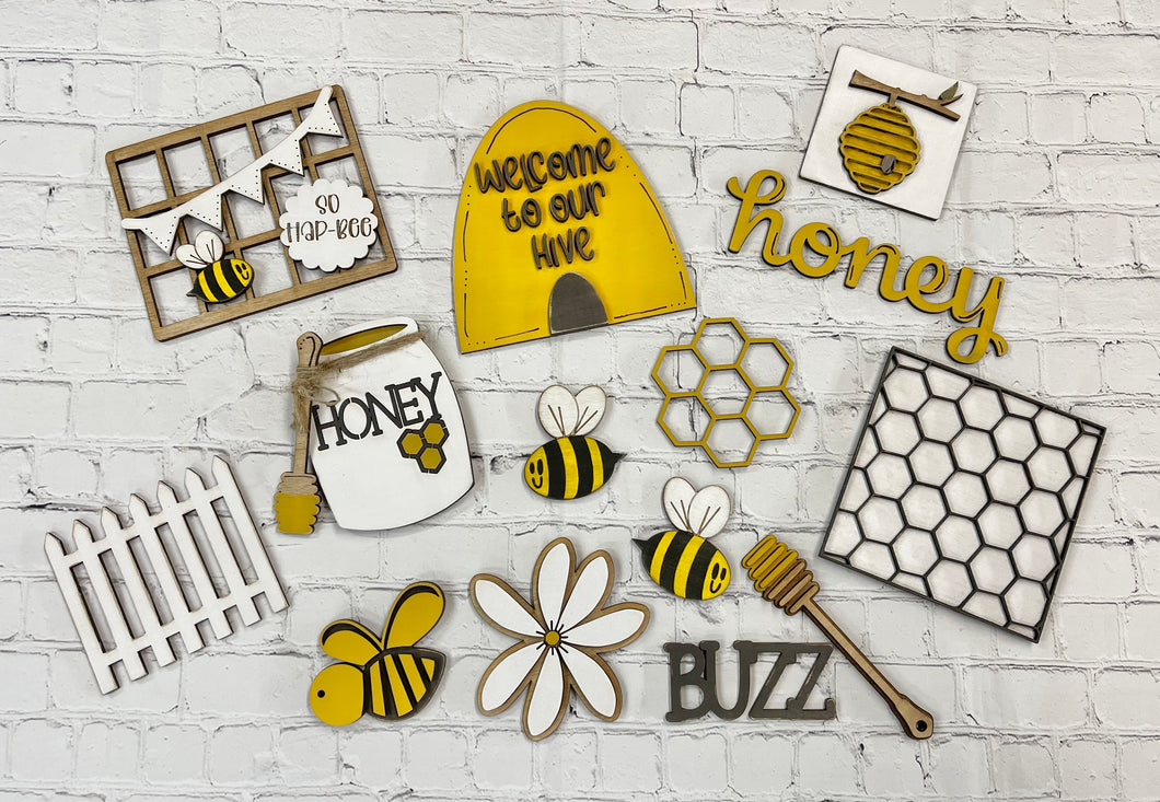 Honey Bee Tiered Tray DIY Blanks